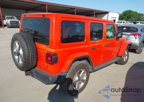 2019 Jeep Wrangler Unlimited Sahara 4X4 from USA, damaged, VIN 1C4HJXEG6KW669436